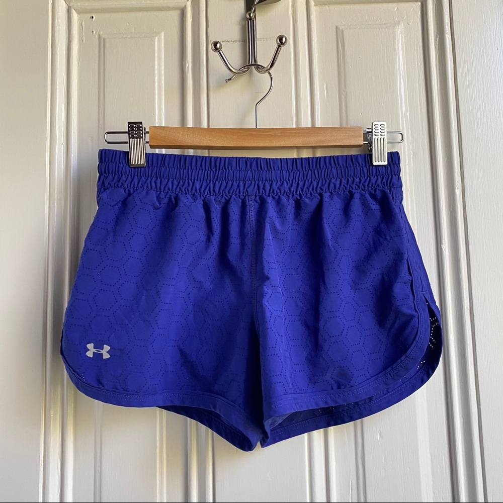 Under Armour Purple Running Shorts